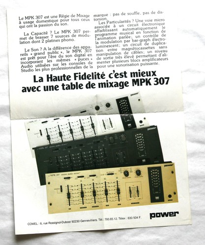 Publicité pub power - pub,