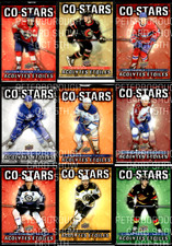 2025-26 UPPER DECK TIM HORTONS CO-STARS COMPLETE 9 CARD INSERT SET Mcdavid