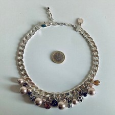 VINTAGE Collier breloques