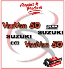  Suzuki RV RV50 VanVan 50 Decals Stickers Full Set  Premium Vinyl 