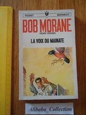 LIVRE POCHE ** BOB MORANE  56 VOIX MAINATE HENRI VERNES MARABOUT POCKET BD