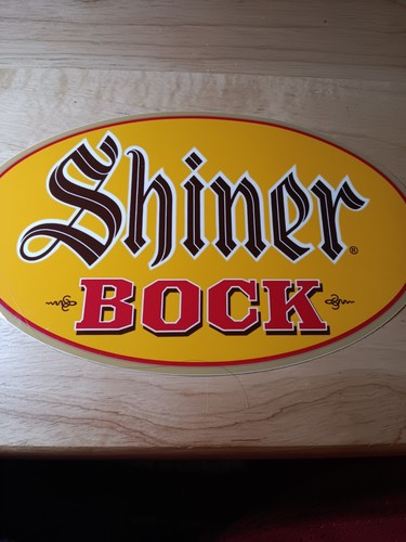 Shiner bock decal inch good - decal,