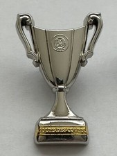 European Cup Winners Cup 3D Trophy Pin Badge Coupe Des Coupe