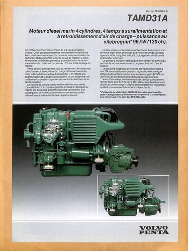 Volvo penta moteur marin - moteur,