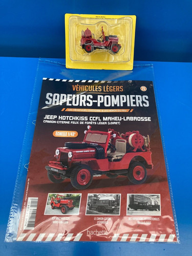 Pompiers 25 jeep - pompiers, 1/43