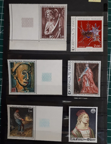 Timbres france 1970 - timbres,