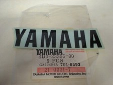 Emblème OEM Yamaha 1981-85 YT125 YT175 4U3-23395-00