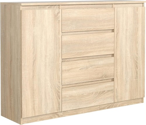 Commode chêne sonoma mat - commode, avec