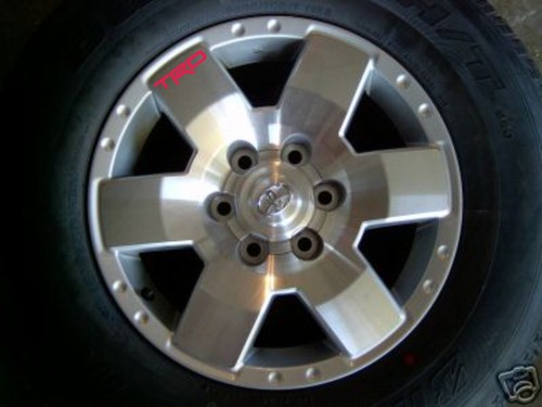 Toyota trd roue autocollant - toyota,