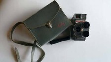 Vintage Mansfield Holiday II Movie Camera With Triple Turret Lens