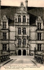 AZAY-LE-RIDEAU, Château National, Musée de la Renaissance, Port Postcard