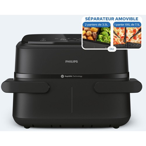 Airfryer philips double - airfryer, panier