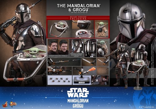 Hot toys mandalorian grogu - , &