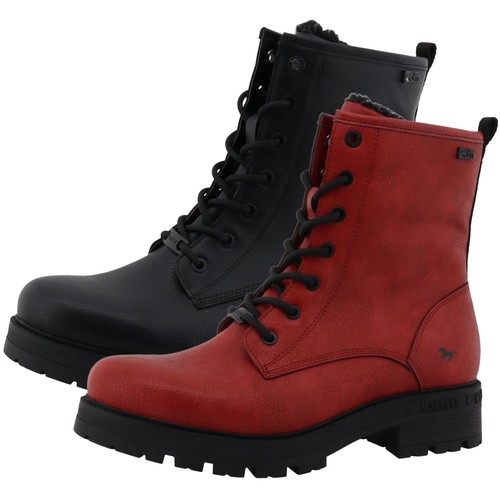 Mustang bottines combat - mustang, femme