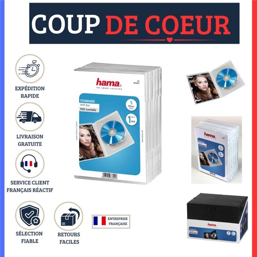 Boîtiers dvd transparents - boîtiers,
