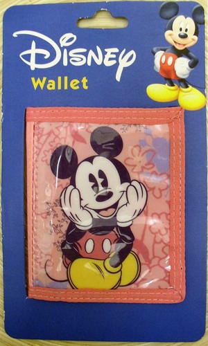 Portefeuille rose mickey - mickey, mouse