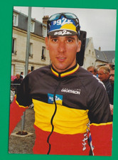 CYCLING cycling card LUDOVIC CAPELLE Belgian champion pedal strokes