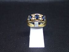 Bague en or jaune 750/ème de