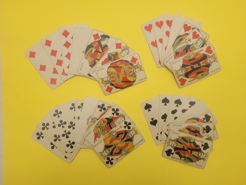 Ancien jeu carte antique - , de