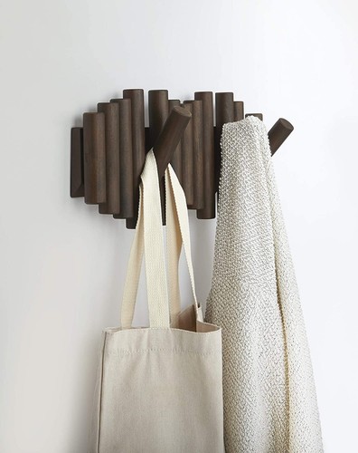 Porte manteau marron - marron, rail