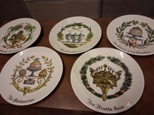 5  assiettes à dessert