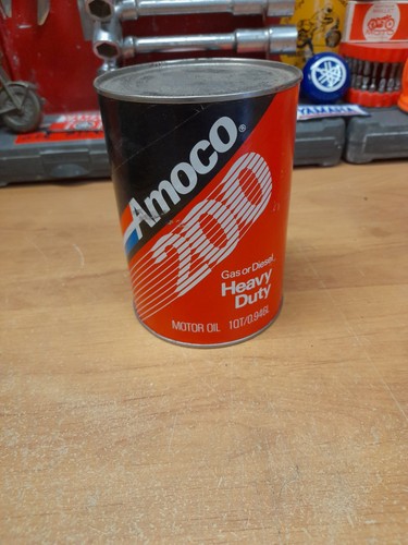 Ancien bidon huile - ancien, amoco