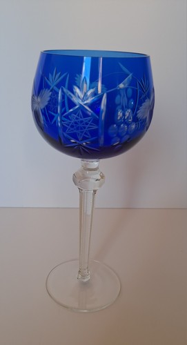 Verre couleur bleue - verre,