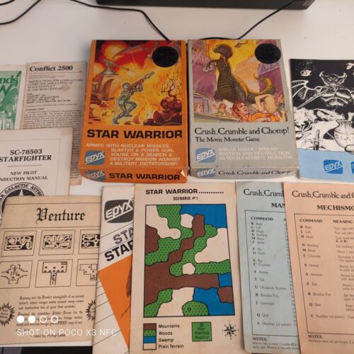 Lot boite notice - lot, tandy