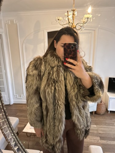 Magnifique fourrure silver fox - magnifique,