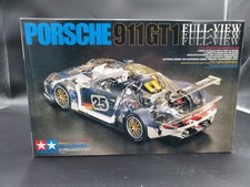 Tamiya 1/24 Porsche 911 GT1 Full-View Sports Car Model Kit No. 24208 FF762 Open
