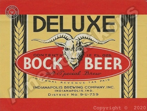Deluxe bock beer new - bock,