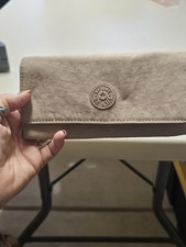 Kipling Wallet Womens Tan Super Cute AO