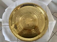 Plateau en cuivre, du Maroc, vers 1960