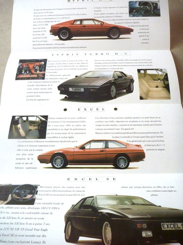 1987 lotus esprit excel - 1987,