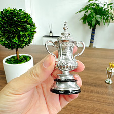 FA Cup Trophy Metal Replica Trophy 8cm Height