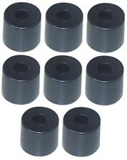 8 x Pieds en caoutchouc 38 x 33 mm avec insert en acier ADAM HALL Pied de Meuble