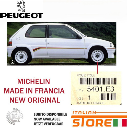 Peugeot 106 rallye jante neuve - rallye,