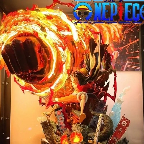 Figurine one piece luffy gear - figurine,