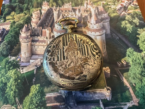 Gousset chasse richement - gousset, chasse-richement