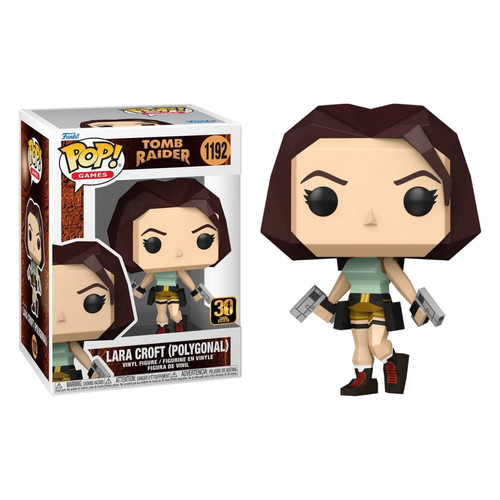 Funko pop lara croft - lara, (polygon)
