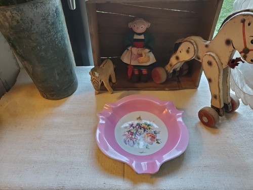 Grand cendrier porcelaine - cendrier, de