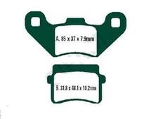 Plaquette Frein PGO BUGRIDER