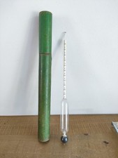 Antique Mercury Densimeter with Case Measuring Instrument Jaudoin & Co