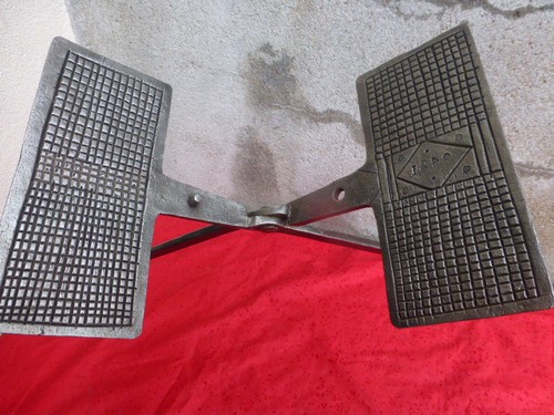 Ancien gaufrier gaufres annee - ancien,