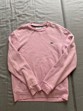 Pull Lacoste homme rose taille