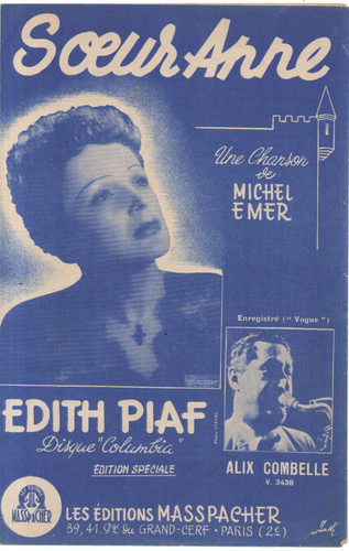 Partition cht 1954 édith - ac,
