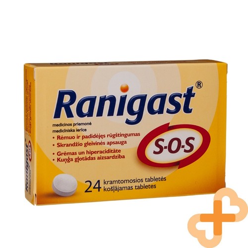 Ranigast 24 comprimés - ranigast,