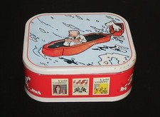Tintin the Little Twentieth 2016 Hergé Large Sheet Metal Box