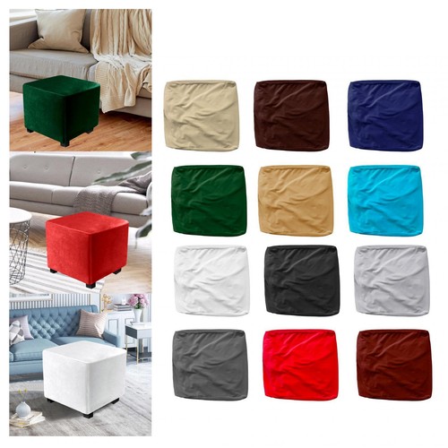 Housse pouf carrée en - de,