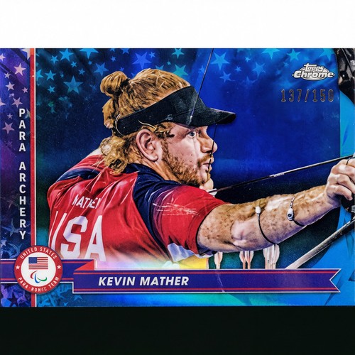 Carte chromée kevin mather - chromée,